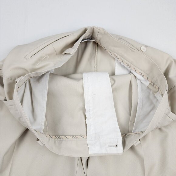 Nike Golf Pants Mens 40x30 Fit Dry 198586-261 Beige Pleated Front Cuffed - Picture 5 of 11